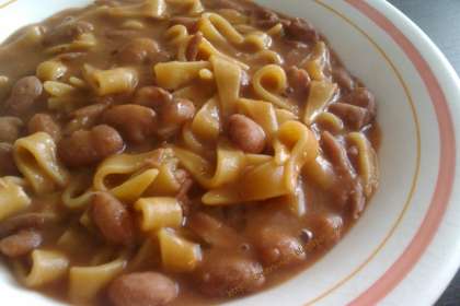 Pasta (o riso) e fagioli