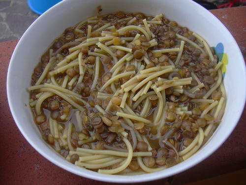 Pasta e lenticchie