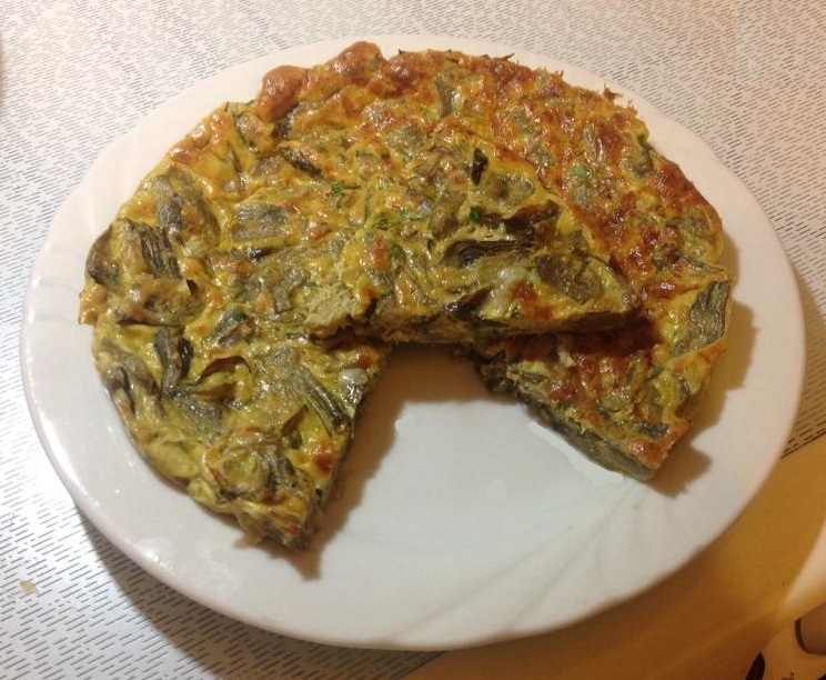 Frittata di carciofi