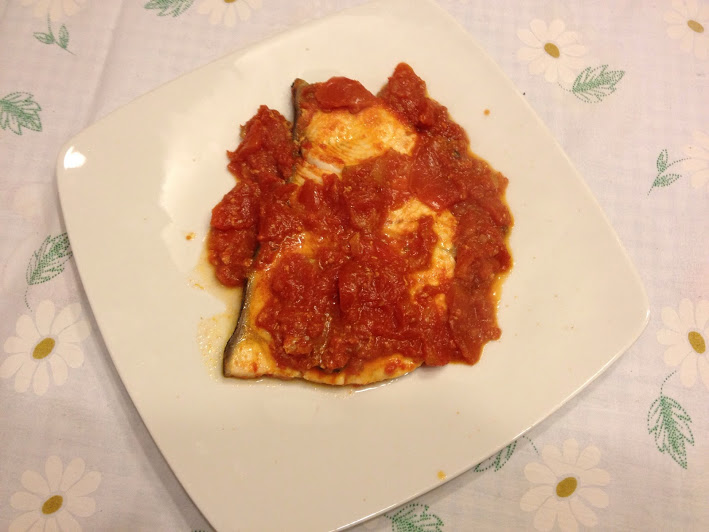 Pescespada con pomdoro